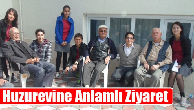 Cumhuriyet Lisesi’nden Huzurevine Anlamlı Ziyaret