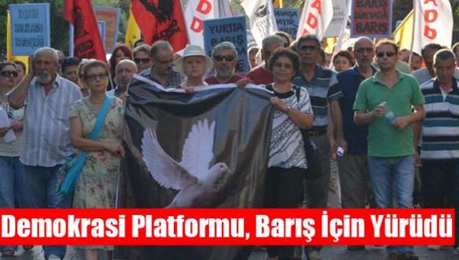 Demokrasi Platformu, Barış İçin Yürüdü