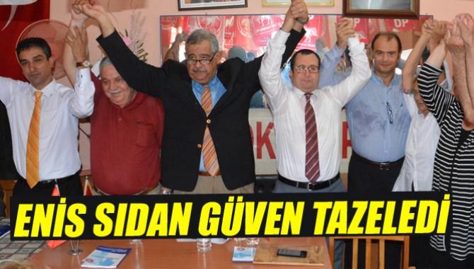 Demokrat Parti'de Enis Sıdan Güzen Tazeledi