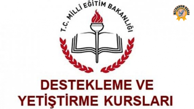 Destekleme Ve Yetiştirme Kursları Açılacaktır.