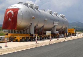 Dev Tanker Akhisar’a Geldi