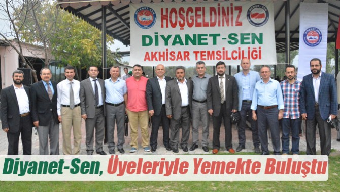 Diyanet-Sen, Üyeleriyle Yemekte Buluştu