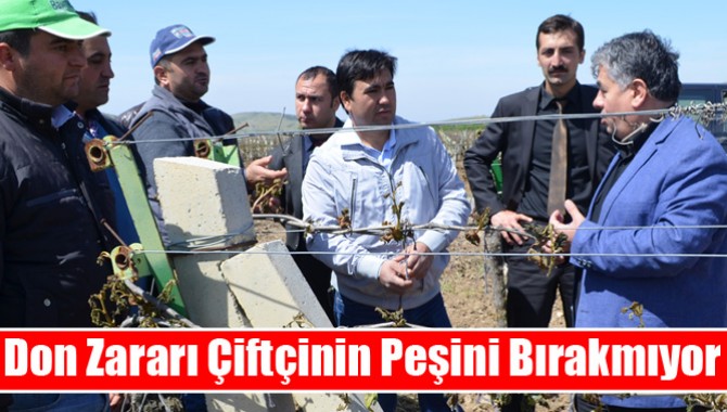 Don Zararı Çiftçinin Peşini Bırakmıyor