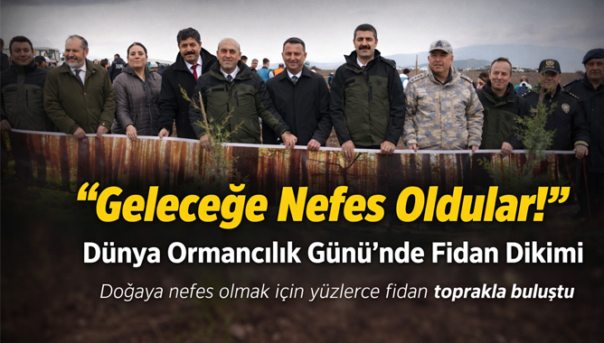 Dünya Ormancılık Günü’nde Fidan Dikimi Etkinliği Gerçekleştirildi