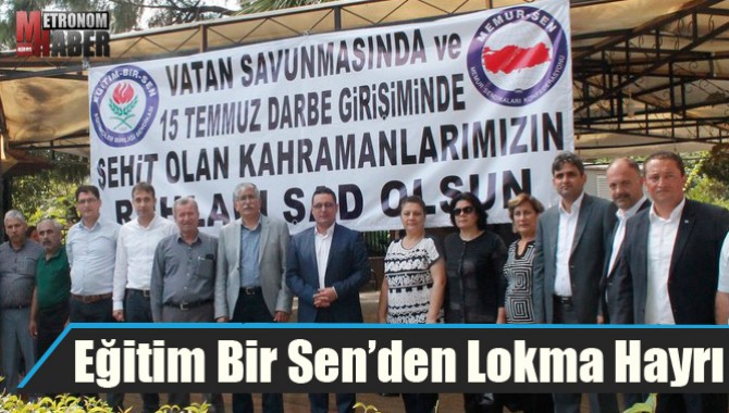 Eğitim Bir Sen’den Lokma Hayrı