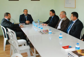 Emniyet Müdürü Demiray, Saadet Partisini Ziyaret Etti