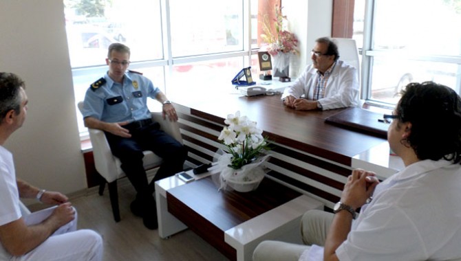 Emniyet Müdürü Pınar, Özel Doğuş Hastanesine