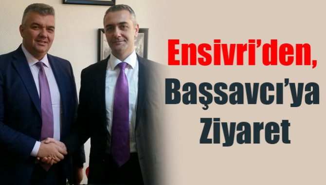Ensivri’den, Mehmet Nadir Yağcı’ya Ziyaret
