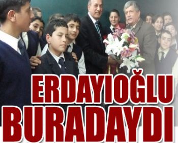 Erdayıoğlu, Ticaret Odası İlk Öğretim Okulundaydı !