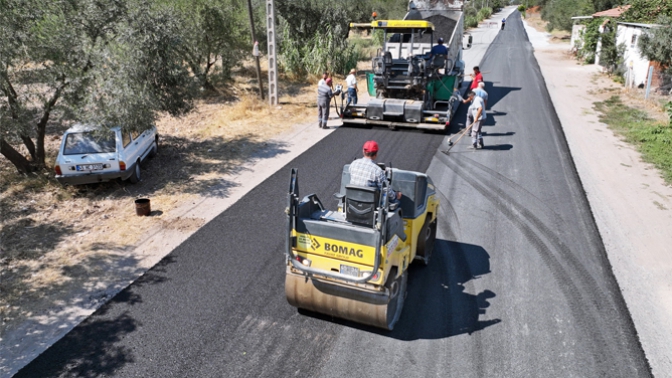 Eski İstanbul yolunda asfalt çalışmaları başladı