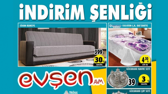 Evşen AVM’ de İndirim şenliği başlıyor