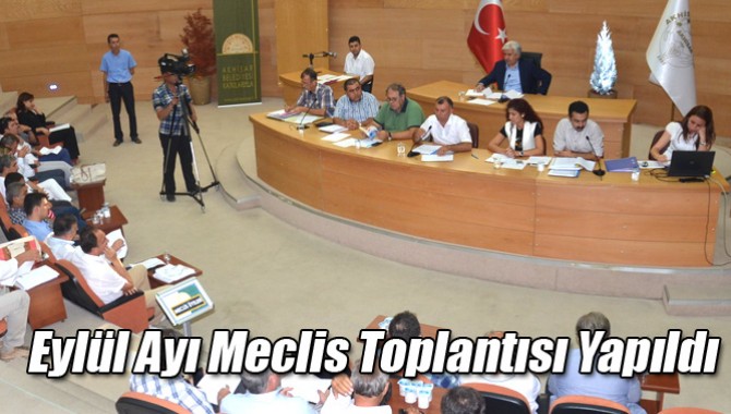 Eylül Ayı Meclis Toplantısı Yapıldı