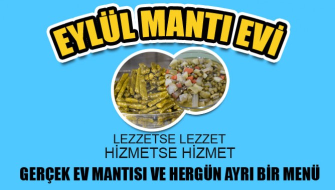 Eylül’de Hergün Farklı Menü