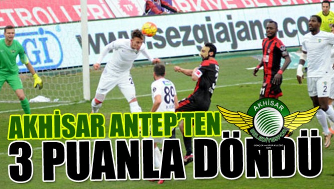 Gaziantepspor 0-1 Akhisar Belediyespor