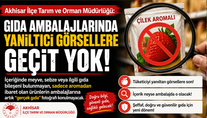 Gıda Ambalajlarında Yanıltıcı Görsellere Geçit Yok