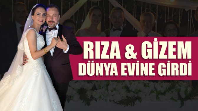 Gizem ve Rıza mutluluğa evet dediler