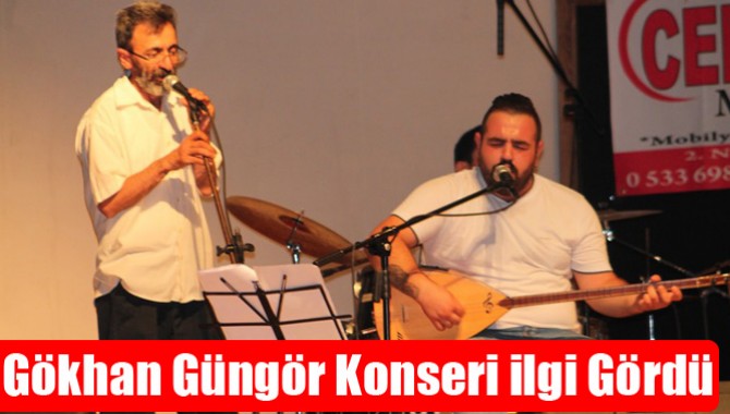 Gökhan Güngör Konseri ilgi Gördü