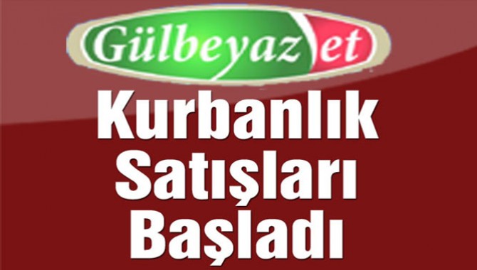 Gülbeyaz’da Kurbanlık Satışları Başladı