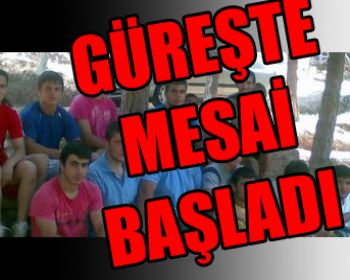 Güreşte Mesai Başladı !