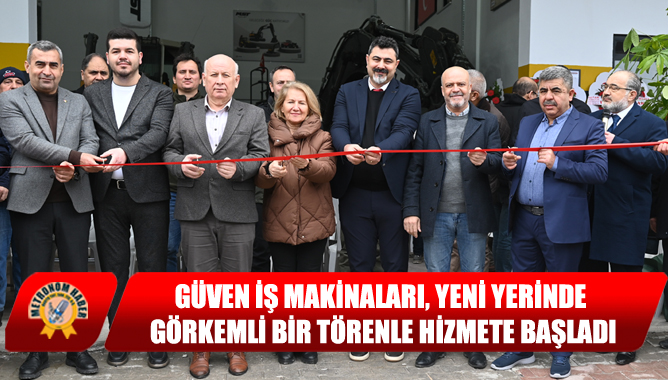 Güven İş Makinaları, Yeni Yerinde