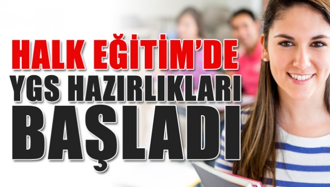 Halk Eğitimde Ygs Hazırlıkları Başladı