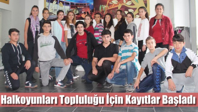 Halkoyunları Topluluğu İçin Kayıtlar Başladı