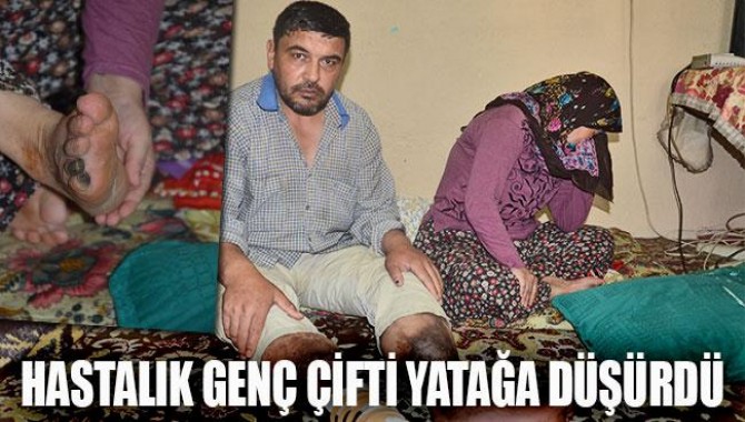 Hastalık Genç Çifti Yatağa Düşürdü