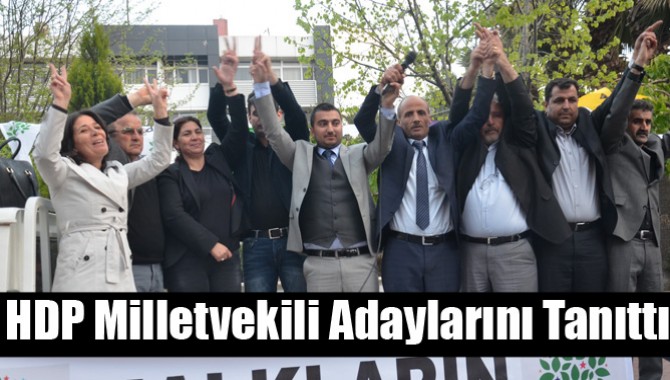HDP Milletvekili Adaylarını Tanıttı
