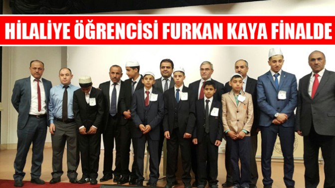 Hilaliye Öğrencisi Furkan Kaya Finalde