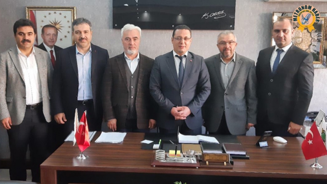 Hilaliyeden Milli Eğitim Müdürüne Ziyaret