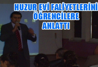 Huzurevi Faaliyetlerini Öğrencilere Anlattı