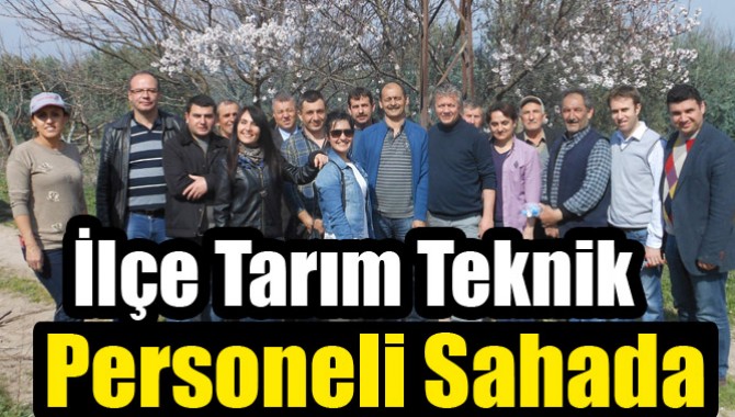 İlçe Tarım Teknik Personeli Sahada