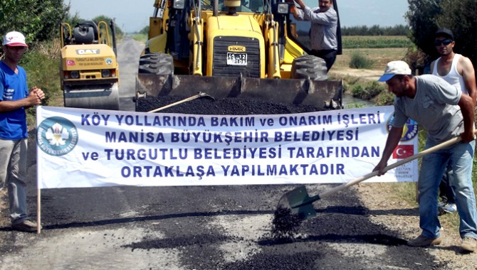 İlçe Yollarına Büyükşehir Desteği