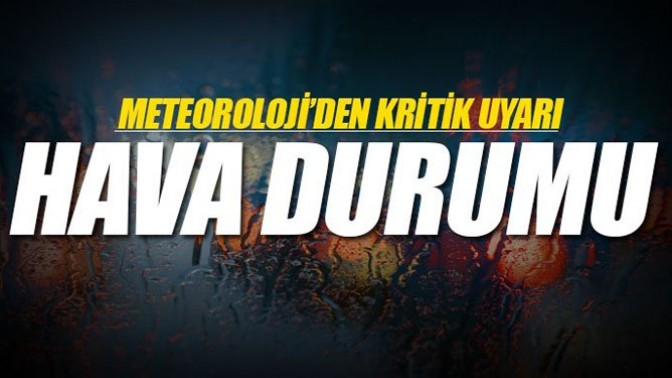İşte Akhisar’daki yağmurun yağacağı saatler belli oldu