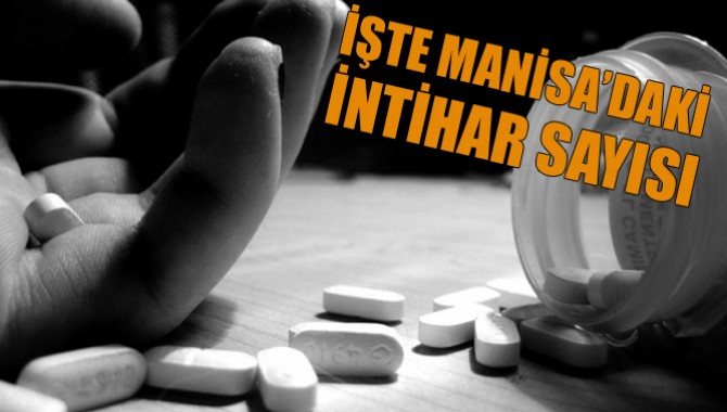 İşte Manisa’daki İntihar Sayısı