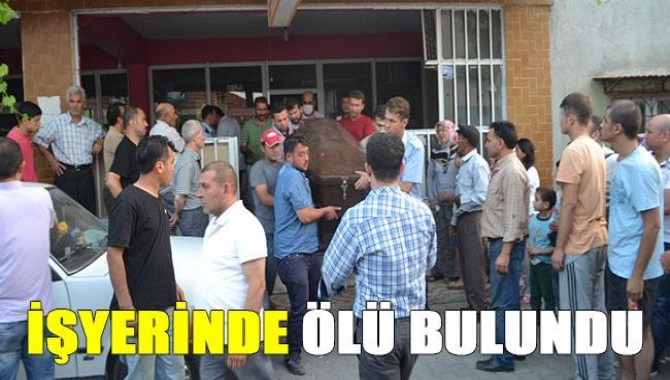 İşyerinde Ölü Bulundu