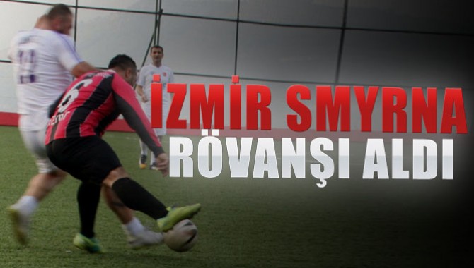 İzmir SMYRNA Veteranlar rövanşı aldı 4-1