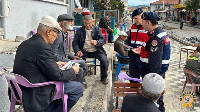 Jandarmadan Dolandırıcılıkla Mücadele Etkinlikleri