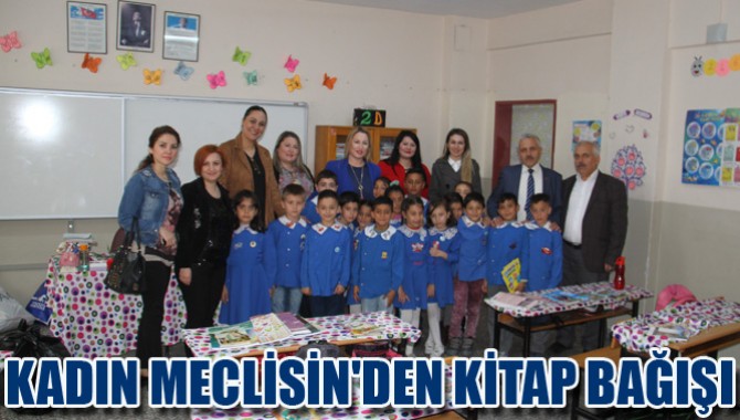 KADIN MECLİSİN'DEN KİTAP BAĞIŞI