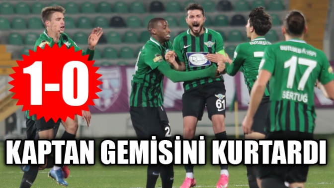 Kaptan Gemisini Kurtardı