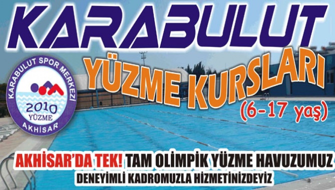 Karabulut Yüzme Kursları Başlıyor