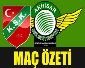 Karşıyaka - Akhisar Belediyespor maçı özet görüntüleri.