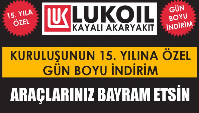 Kayalı Akaryakıt'ta Gün Boyu İndirim!