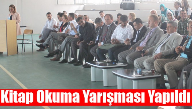 Kitap Okuma Yarışması Yapıldı