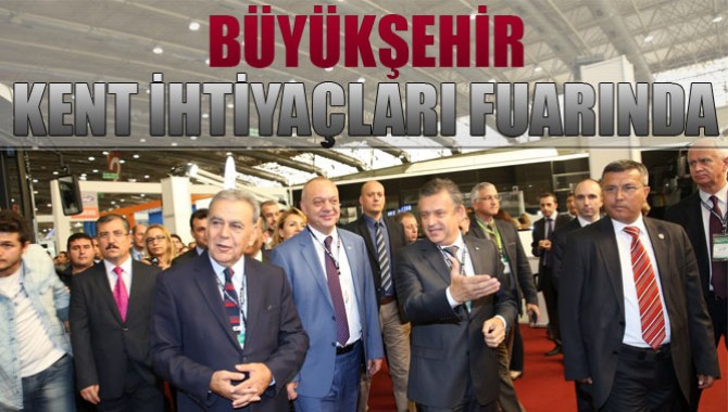 Manisa Büyükşehir Kent İhtiyaçları Fuarı’nda