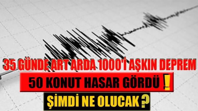 Manisa'da 1000'i Aşkın Deprem