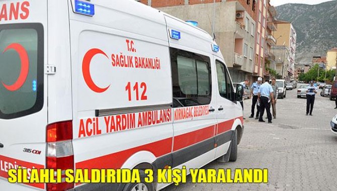 Manisa'da Silahlı Saldırı: 3 Yaralı