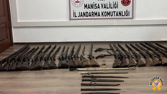 Manisada Sosyal Medyadan Silah Satışına Büyük Darbe