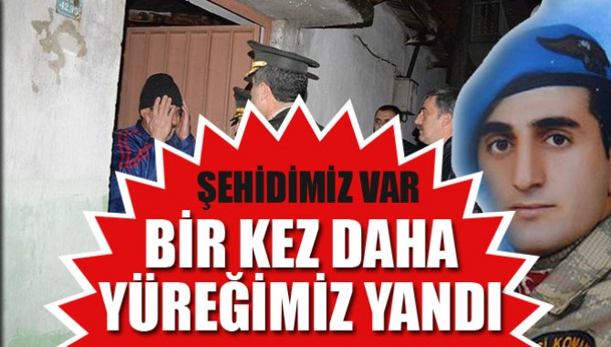 Manisa'ya Bir Şehit Ateşi Daha Düştü!