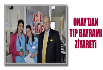 Mansur Onay, Tıp Bayramı Ziyaretinde